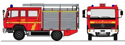 Loewe 4064 - H0 - MB 917 - LF8/6 FW Krefeld-Fischeln